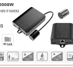 ŠPIJUNSKA WI-FI IP MINI KAMERA 2.0MP SA SNIMAČEM 2.8MM LMEMTCSL2008W