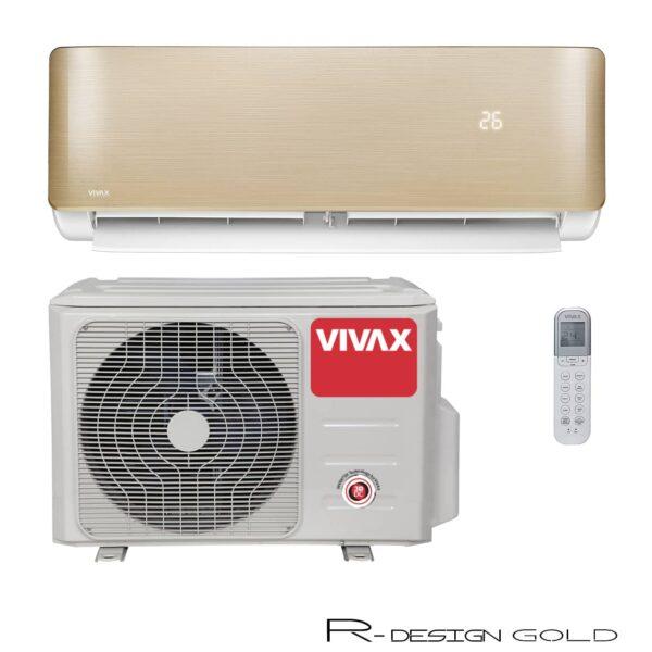 Klima inverter Vivax R Dizajn Zlatna 12-ka