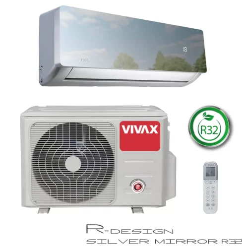 Klima inverter Vivax R Dizajn Silver-Mirror 12-ka