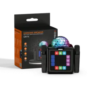 Zvucnik Gigatech ONYX (AUX/FM/bluetooth) karaoke s 2 wireless mikrofona
