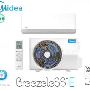 Midea klima uređaj Breezeless E 18-ka MSCB1CU-18HRFN8-QRD1GW 5.0 kW
