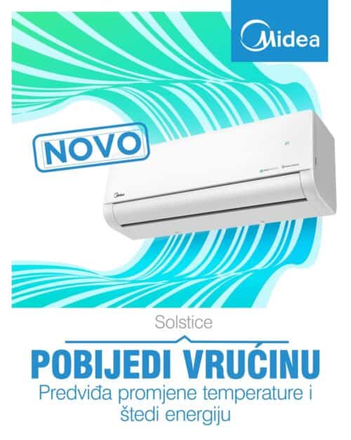 KLIMA UREĐAJ MIDEA SOLISTICE 18ka A+++ do -25°C – AI EcoMaster