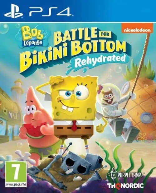 PS4 SPONGE BOB