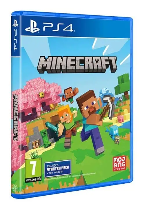 PS4 MINECRAFT STARTED COMPATIBLE