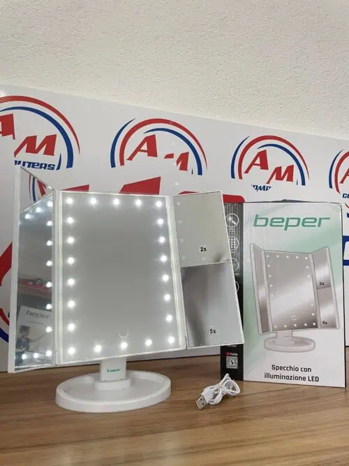 Ogledalo sa LED svjetlima Beper