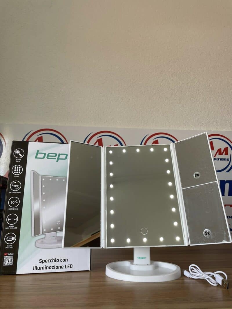Ogledalo sa LED svjetlima Beper