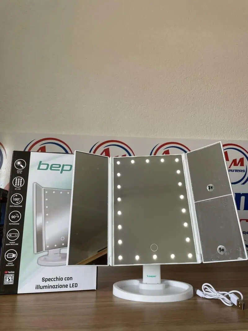 Ogledalo sa LED svjetlima Beper