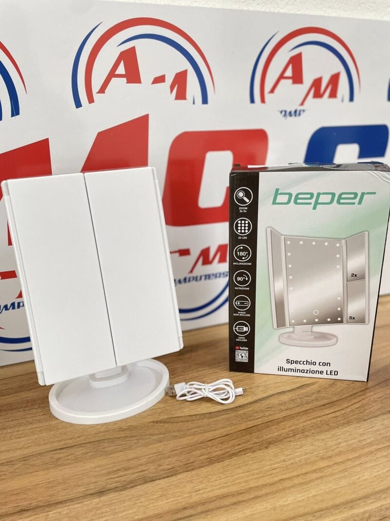 Ogledalo sa LED svjetlima Beper
