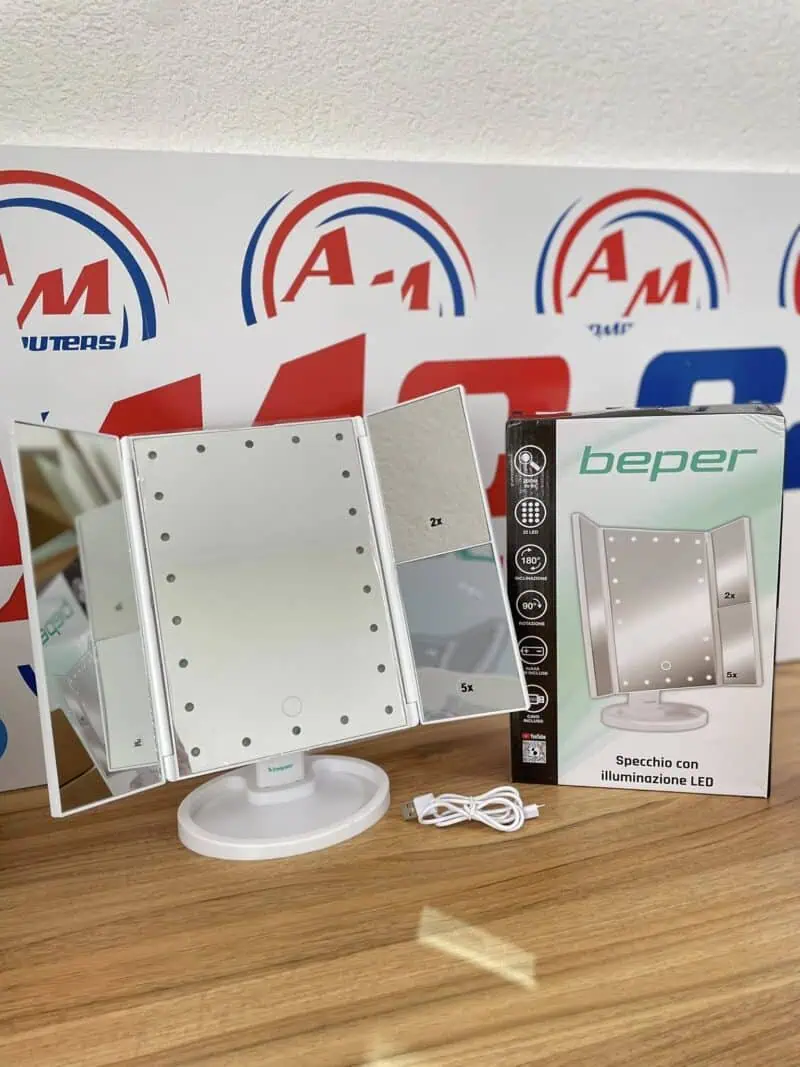 Ogledalo sa LED svjetlima Beper