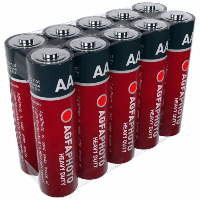 Baterija Zinc-Carbon, AA, 1.5 V, blister 10 kom.