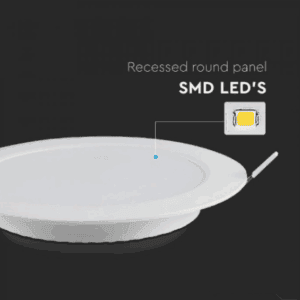 Led Panel Ugradni Krug 3W 6500K V-tac