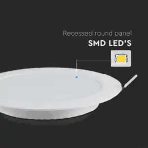 Led Panel Ugradni Krug 3W 6500K V-tac