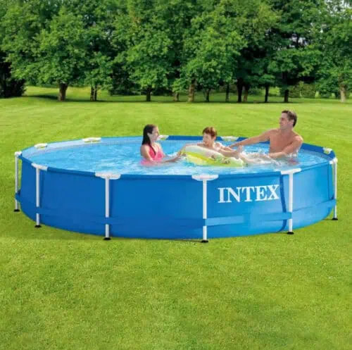 Bazen Set 366x76 cm Metal Frame Intex + Pumpa