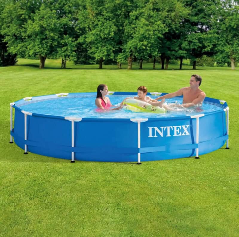Bazen Set 305x76 cm Metal Frame Intex + Pumpa