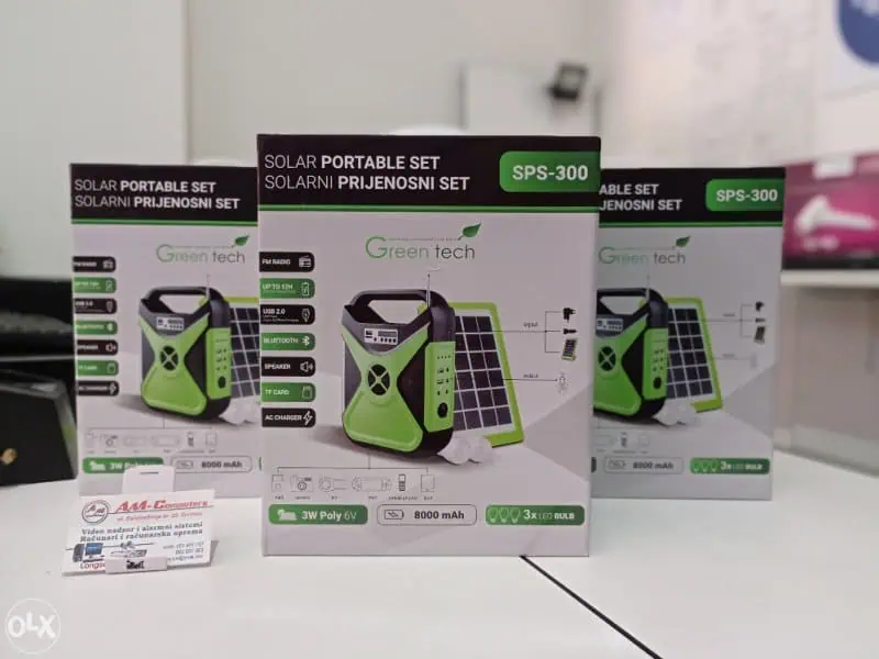 Solarni prijenosni set Green Tech SPS-300