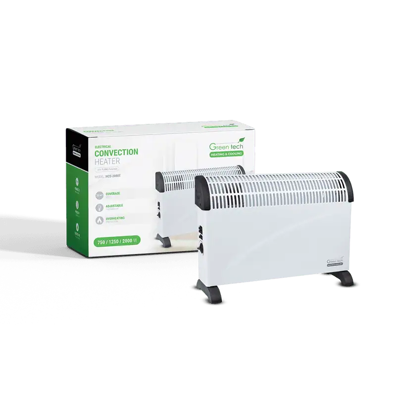 Konvektorska grijalica Green Tech 2000W, TURBO funkcija