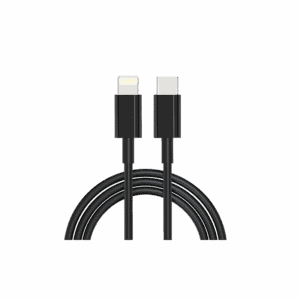 GIGATECH C na lightning kabel XC105 1m, 20W, crni