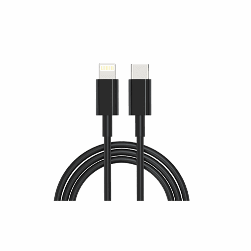 GIGATECH C na lightning kabel XC105 1m, 20W, crni