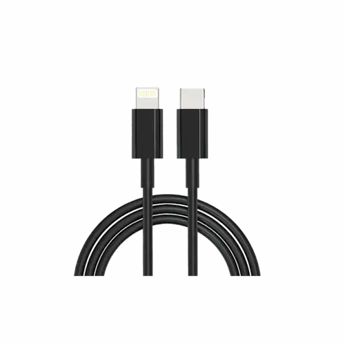 GIGATECH C na lightning kabel XC105 1m, 20W, crni