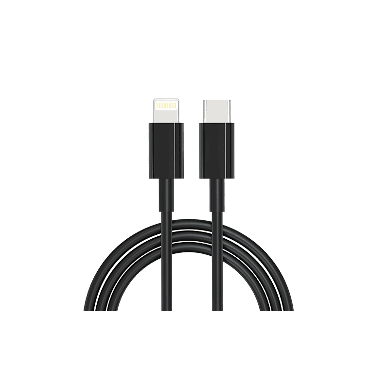 GIGATECH C na lightning kabel XC105 1m, 20W, crni