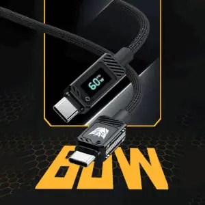 TRANSFORMERS C na C kabel TF-A18, 1m, crni
