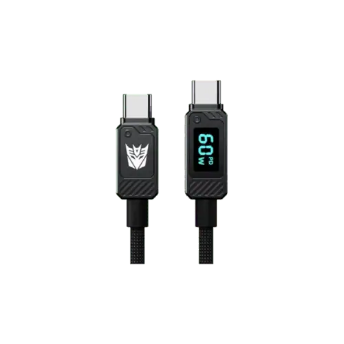 TRANSFORMERS C na C kabel TF-A18, 1m, crni
