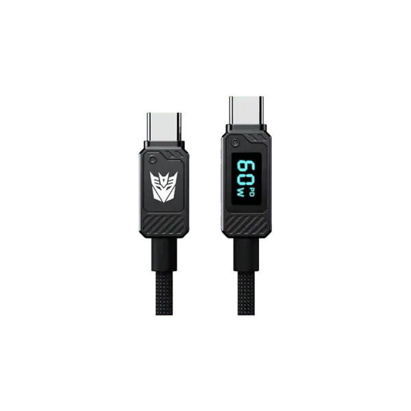 TRANSFORMERS C na C kabel TF-A18, 1m, crni