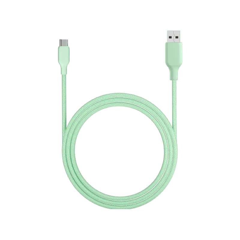 GIGATECH USB na C kabel Gigatech XZ321 1m, zeleni