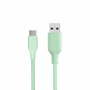 GIGATECH USB na C kabel Gigatech XZ321 1m, zeleni