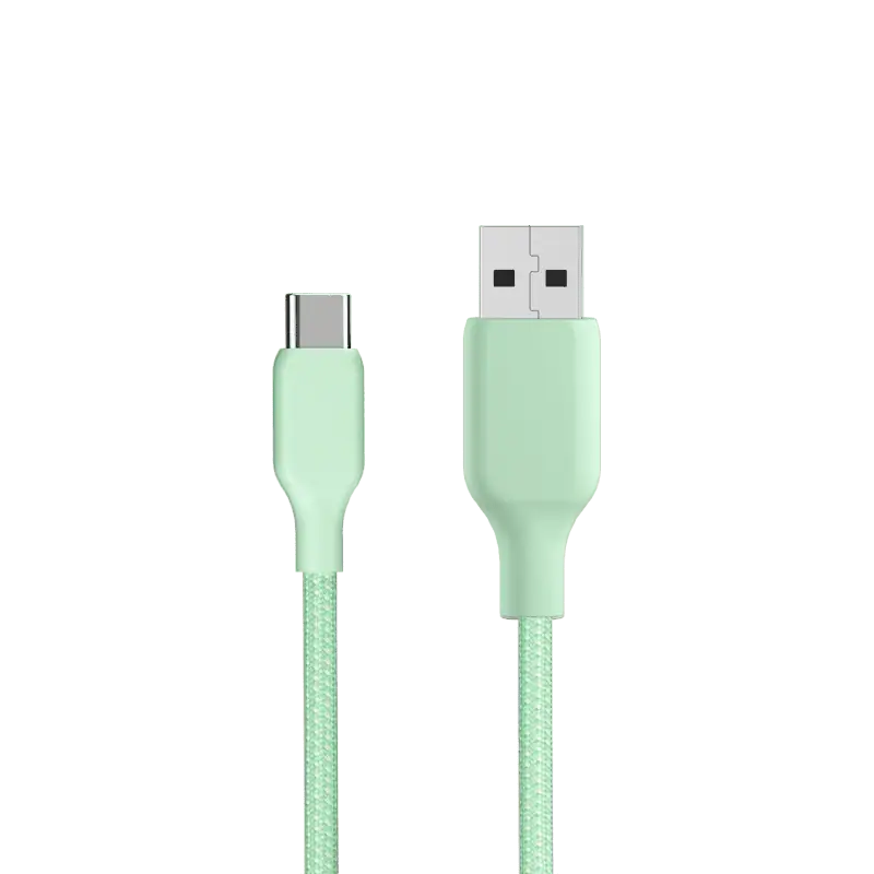 GIGATECH USB na C kabel Gigatech XZ321 1m, zeleni