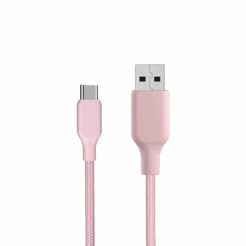 GIGATECH USB na C kabel Gigatech XZ323 1m, pink