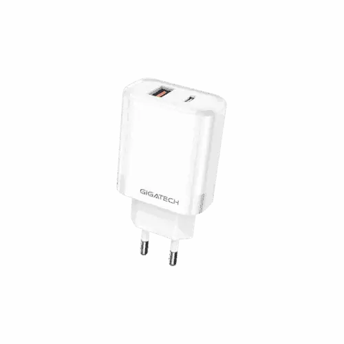 Univerzalni punjač Gigatech NXC251, USB i C izlaz, 25W, bijeli