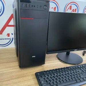 Računar, monitor, tastatura, miš i podloga