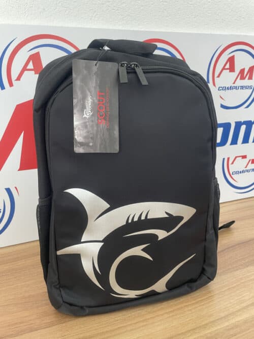 Ruksak White Shark crni
