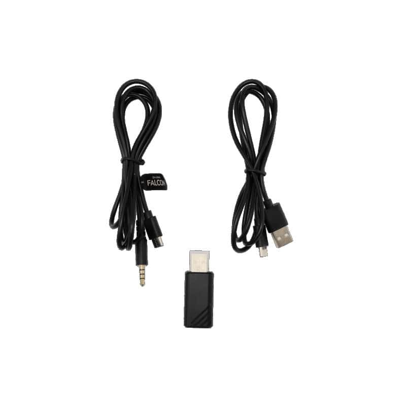 White Shark HEADSET WGH-2441 FALCON Black - Wireless