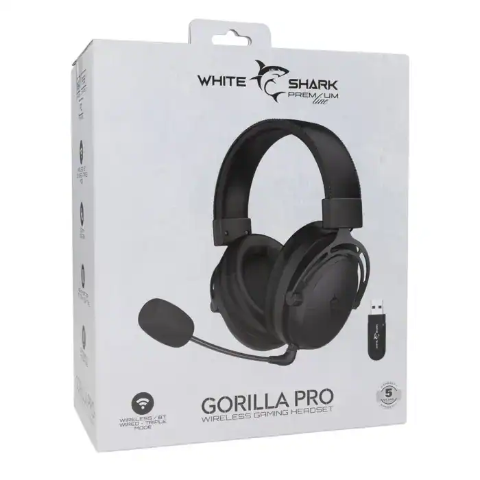 White Shark WGH-2443 Gorilla PRO Crne Wireless
