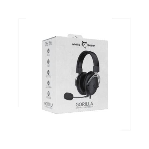 White Shark headset HG-2341 GORILLA crne