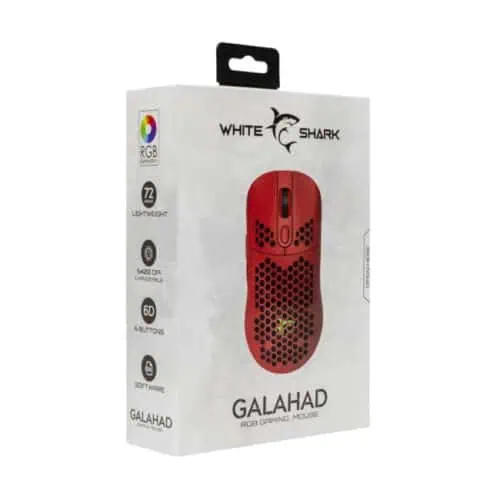 WHITE SHARK MIŠ GALAHAD RED
