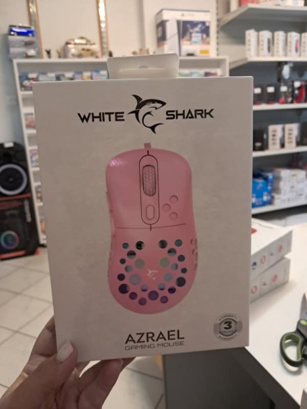 WHITE SHARK MIŠ AZRAEL ROZA