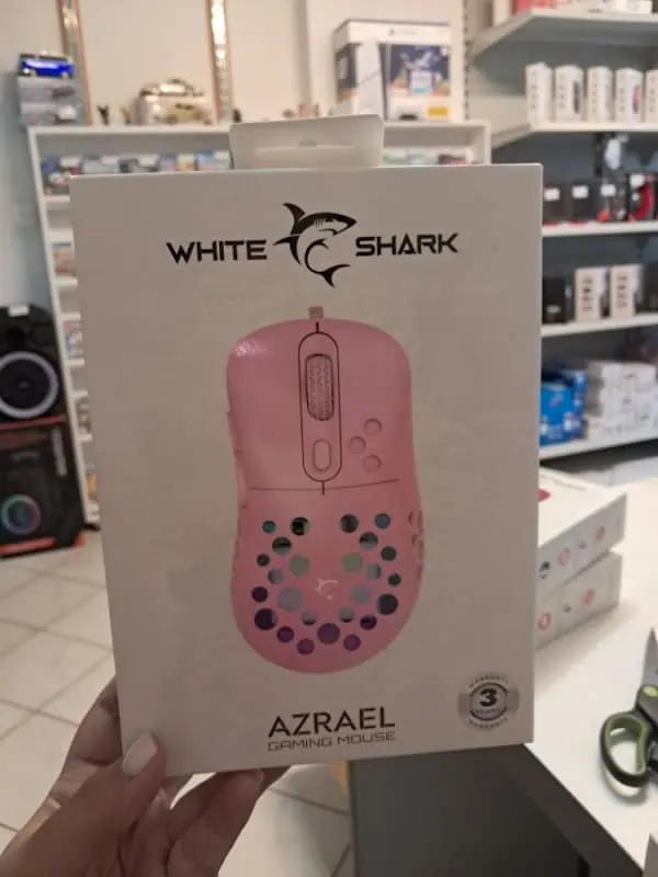 WHITE SHARK MIŠ AZRAEL ROZA