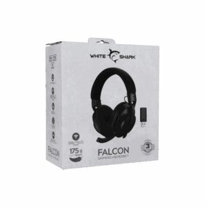 White Shark headset HG-2341 GORILLA crne