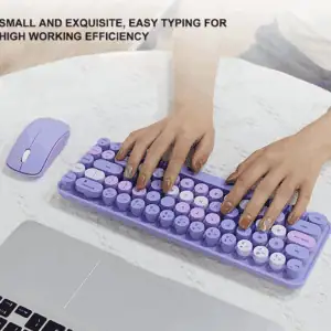MOFII DESKTOP SET WIRELESS PURPLE