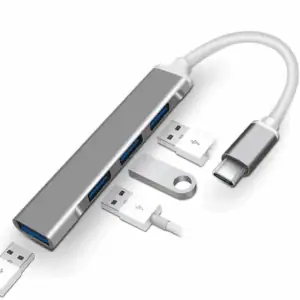 BORG USB TYPE C MULTI HUB 4 PORTS