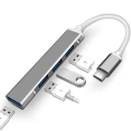 BORG USB TYPE C MULTI HUB 4 PORTS