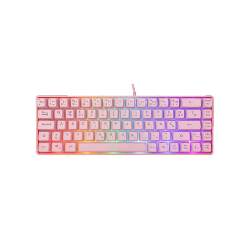 WHITE SHARK TASTATURA GK-2201 RONIN ROZA
