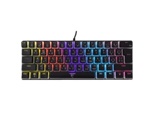 White Shark tastatura ASHIKO GK-2202 crna RED SWITCHES