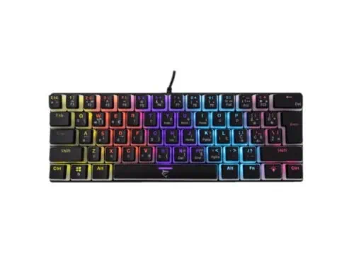 White Shark tastatura ASHIKO GK-2202 crna RED SWITCHES