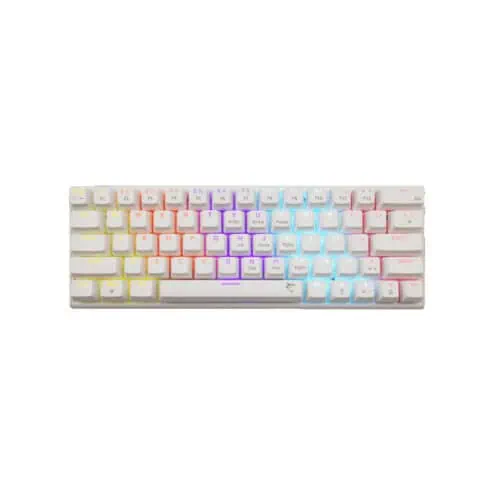 WHITE SHARK TASTATURA WAKIZASHI 2 BIJELA BLUE SWITCHES