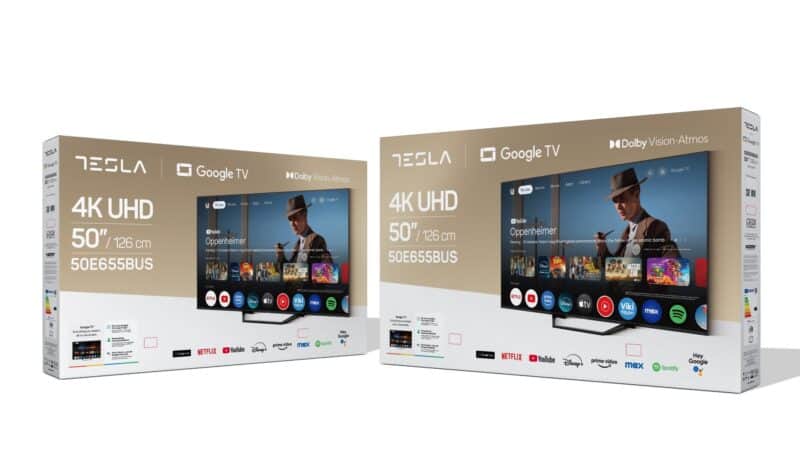 Tesla 50” 50E655BUS LED 4K UHD Smart Google TV