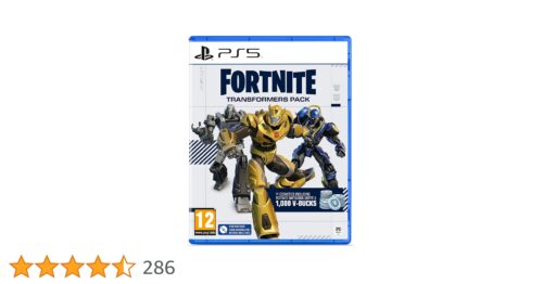 PS5 FORTNITE TRANSFORMERS PACK CIAB